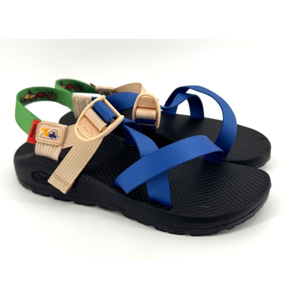 Chaco x Parks Project W Sz 8 Gorpcore Hiking Sandals Coastal Core Trailcore blue